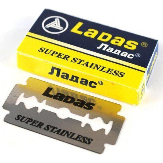 Ladas Super Stainless Double Edge Razor Blades - 20x5 Pack Razor Blades Pasteur Pharmacy