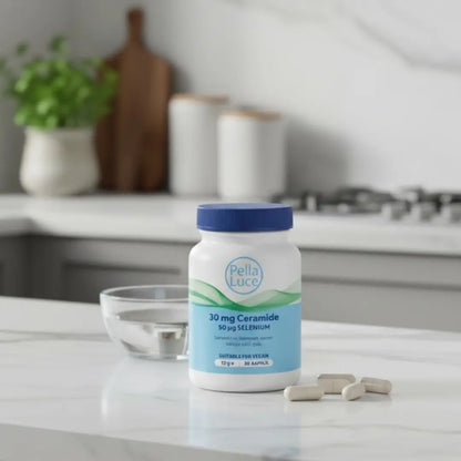Lamos Pella Luce Ceramide & Selenium Skin Support 30 Cápsulas