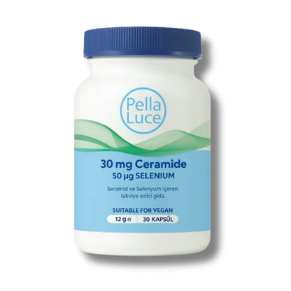 Lamos Pella Luce Ceramide & Selenium Skin Support 30 Cápsulas