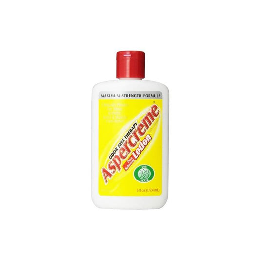 Aspercreme Pain Relieving Lotion With Aloe 6 Oz Skin Care Pasteur Pharmacy