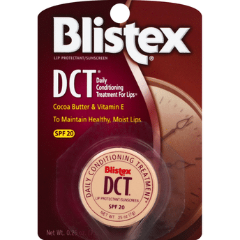 Blistex DCT Lip Protectant Sunscreen SPF 20 0.25 Oz Lotion & Moisturizer Pasteur Pharmacy