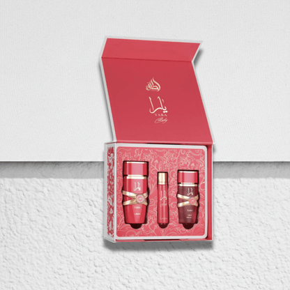 Set de regalo de 3 piezas Lattafa Yara Candy