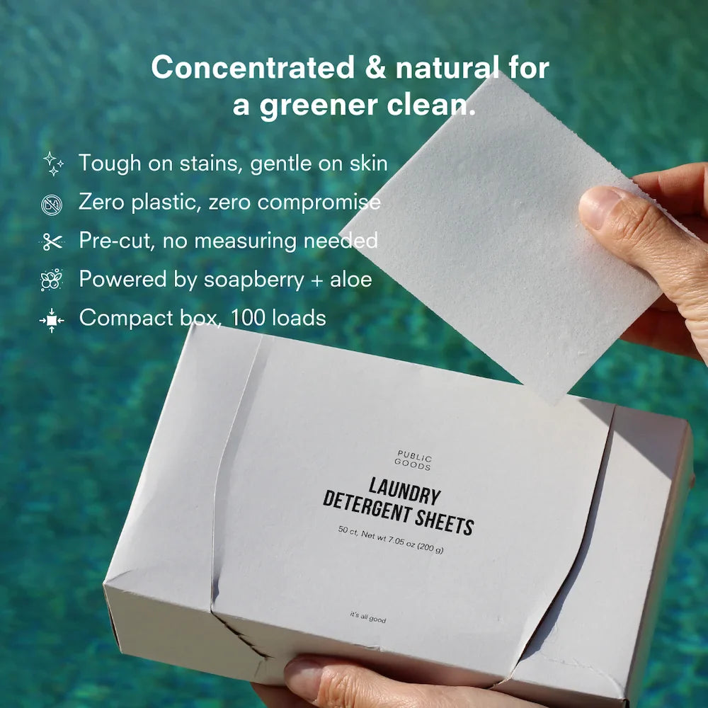 Laundry Detergent Sheets Household Public Goods