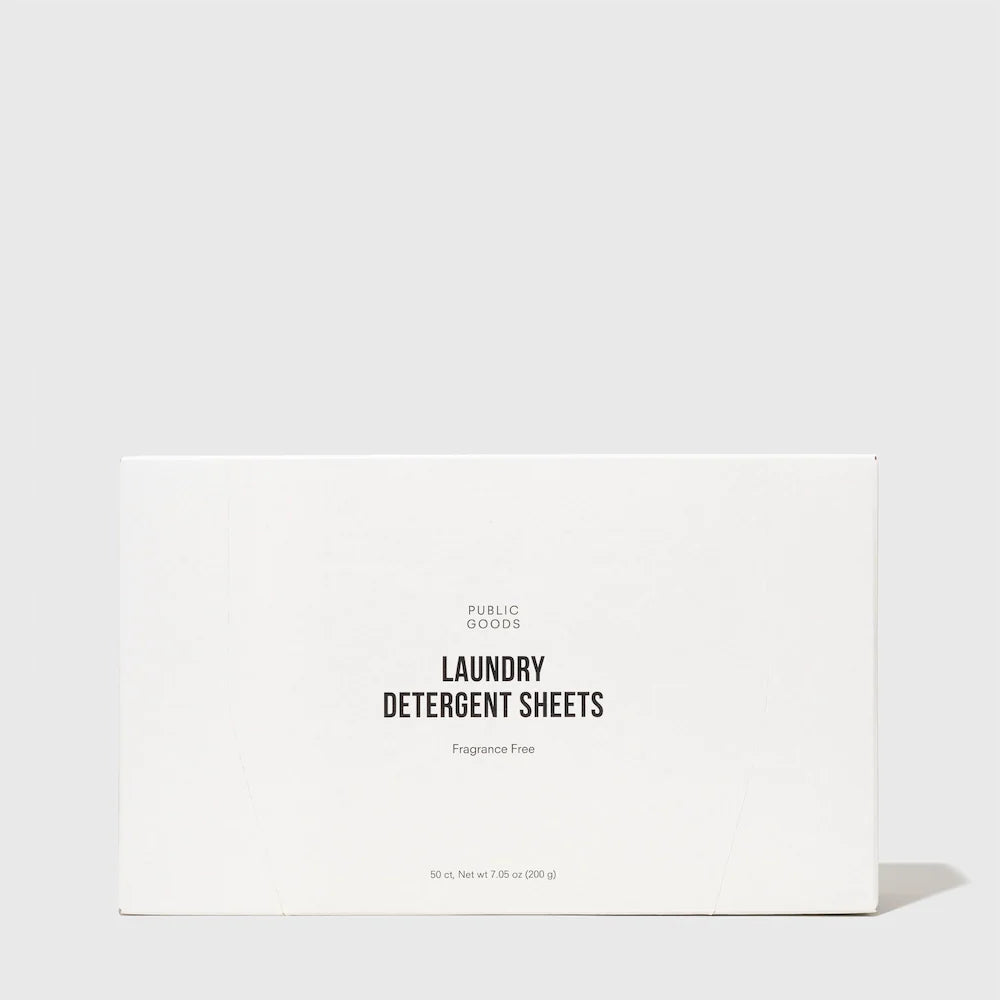 Laundry Detergent Sheets Household Public Goods Fragrance Free