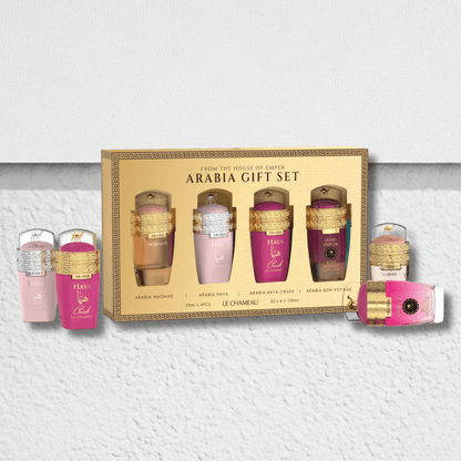 Set de regalo Mini Le Chameau Arabia para mujer 4x25ml
