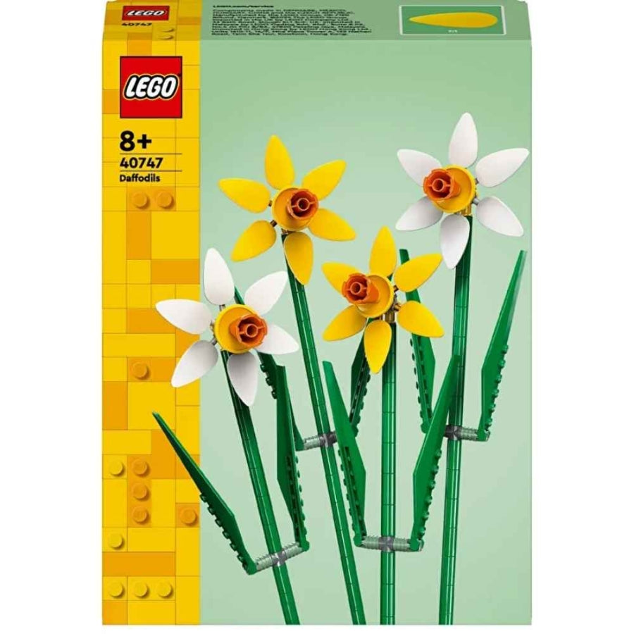 Lego Iconic Daffodils Decorative Flower Building Set 216 Pieces