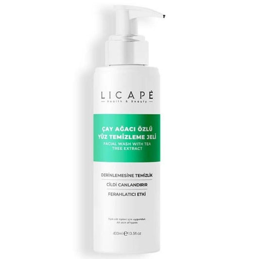 Licape Tea Tree Facial Cleansing Gel for Blemish-Prone Skin 200ml