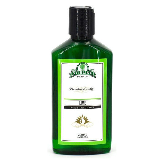 Stirling Soap Co. Lime Witch Hazel & Aloe 200 ml Shaving Soap Pasteur Pharmacy