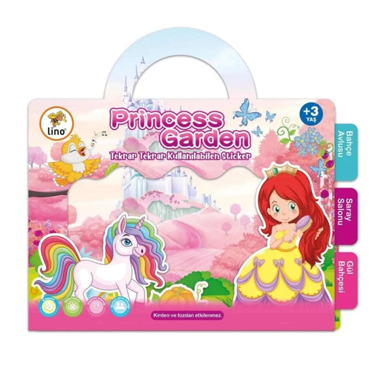 Lino Princess Reusable Sticker Set for Creative Play