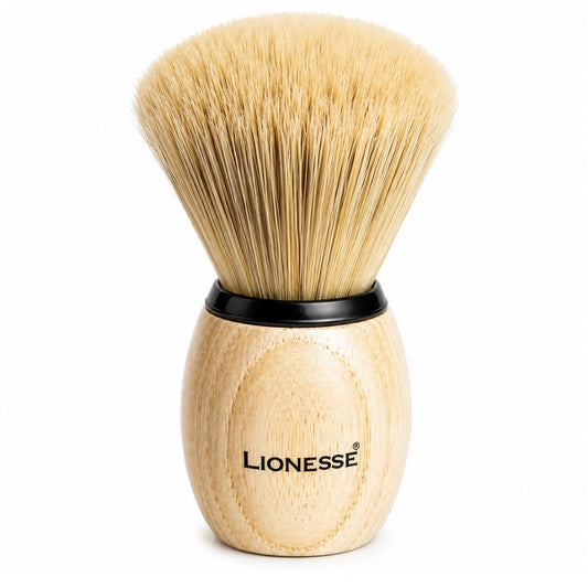 Blaireau de rasage Lionesse 6015 pour une mousse onctueuse et une précision maîtrisée