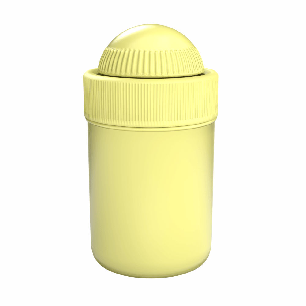 SAMIX 20 mL Yellow Jar with Yellow Lid, Dispensing/Case Quantity (Pack of 50) Science & Laboratory Pasteur Pharmacy