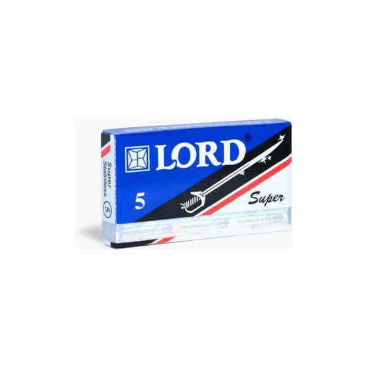 Lord Super Super Stainless Double Edge Razor Blades - 5 Pack Razor Blades Pasteur Pharmacy