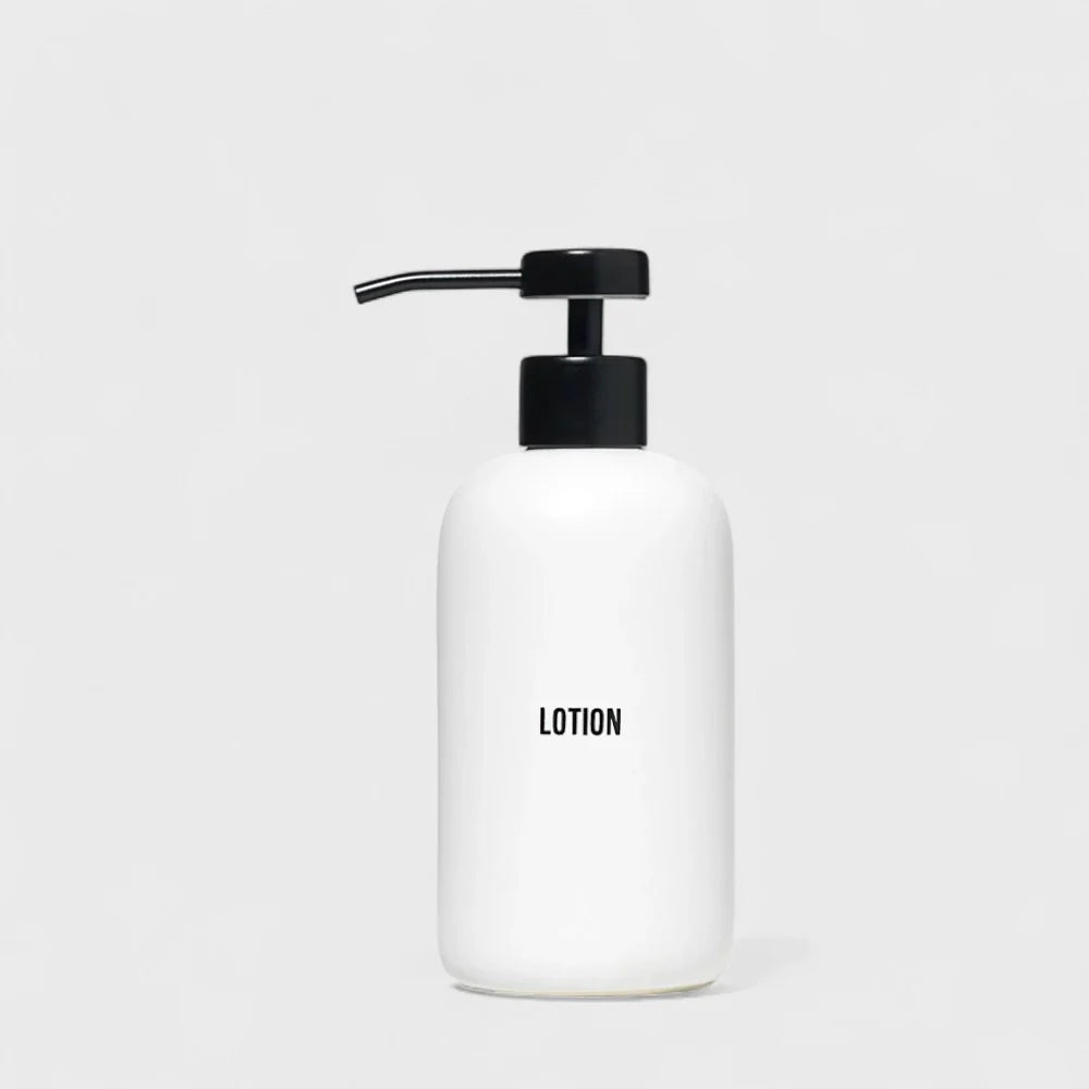 Stoneware Lotion Dispenser Public Goods