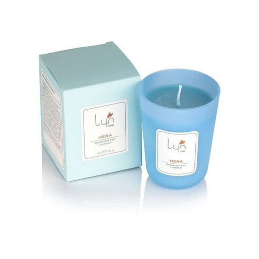 Vela de cera de soja aromática Hera de Lyn Skincare para el ambiente del hogar 165g