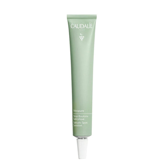 Caudalie Vinopure Stop Boutons Acne Treatment Cream - Natural Skincare with Salicylic Acid & Niasinamid - 0.51 fl oz