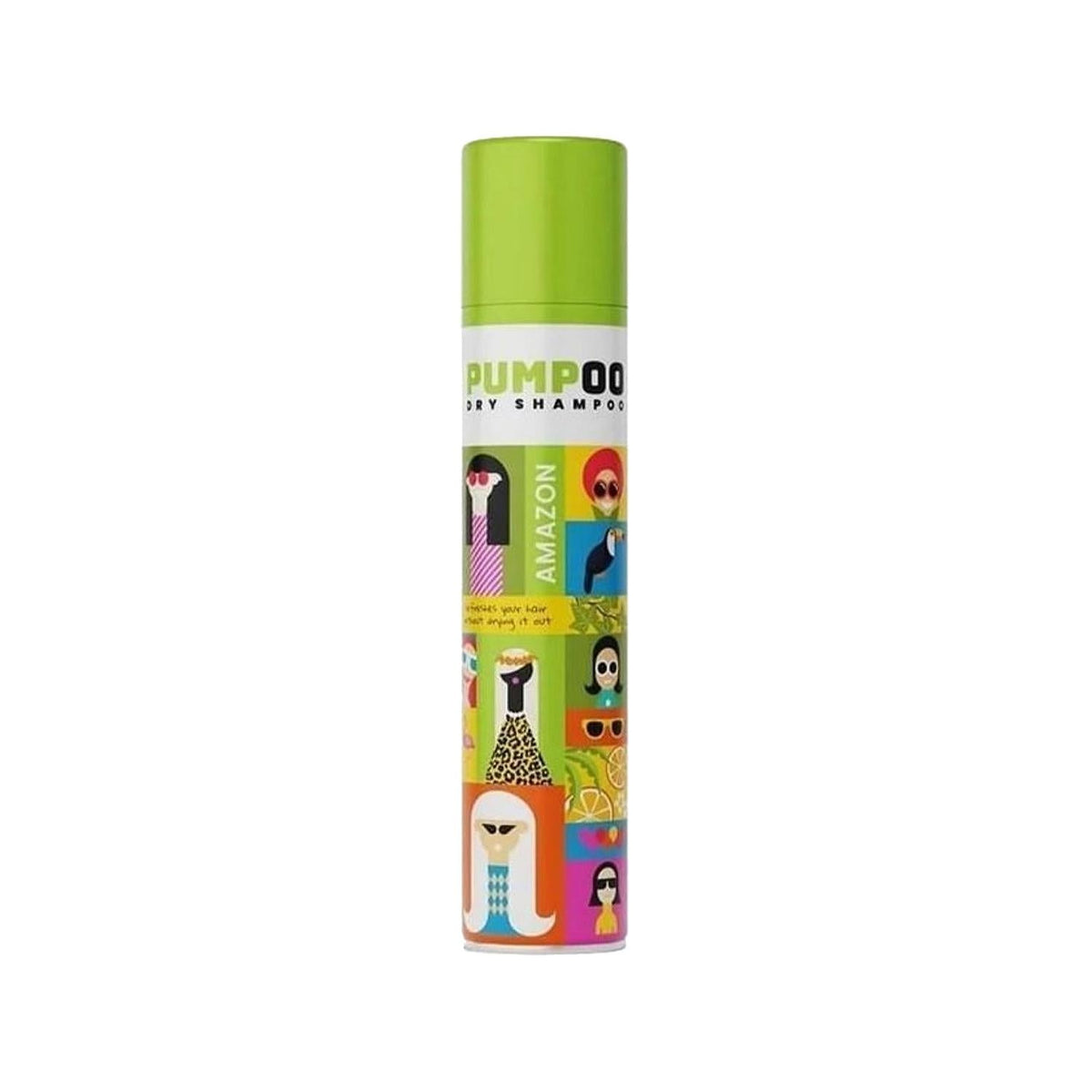 Pumpoo Amazon Dry Shampoo 200ml - Convenient Waterless Hair Care for Busy Lifestyles