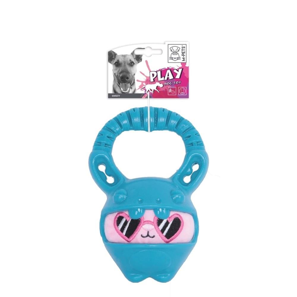 M-Pets Sweety Rubber Dog Toy Durable Green 18cm