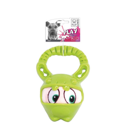 Jouet pour chien en caoutchouc M-Pets Sweety, durable, pour rapporter et mâcher, vert, 18 cm