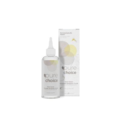 Tónico para el acné Pure Choice, ácido salicílico y aceite de árbol de té - Tónico hipoalergénico para cerrar los poros para piel con tendencia al acné, sin parabenos, 6.76 fl oz