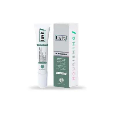 Crème contour des yeux à l'avocat Luv It à l'acide hyaluronique - 15 ml Soin hydratant naturel pour les yeux