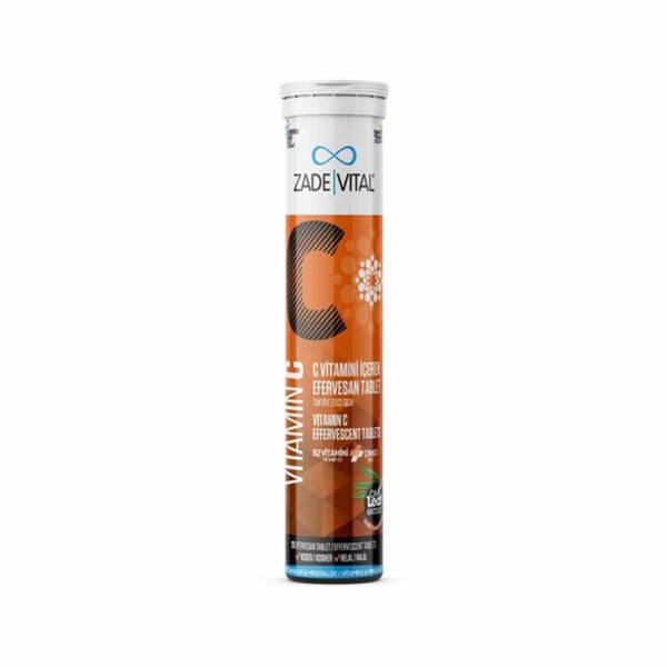Comprimés effervescents de vitamine C Zade Vital - Soutien du système immunitaire et amélioration de la santé globale