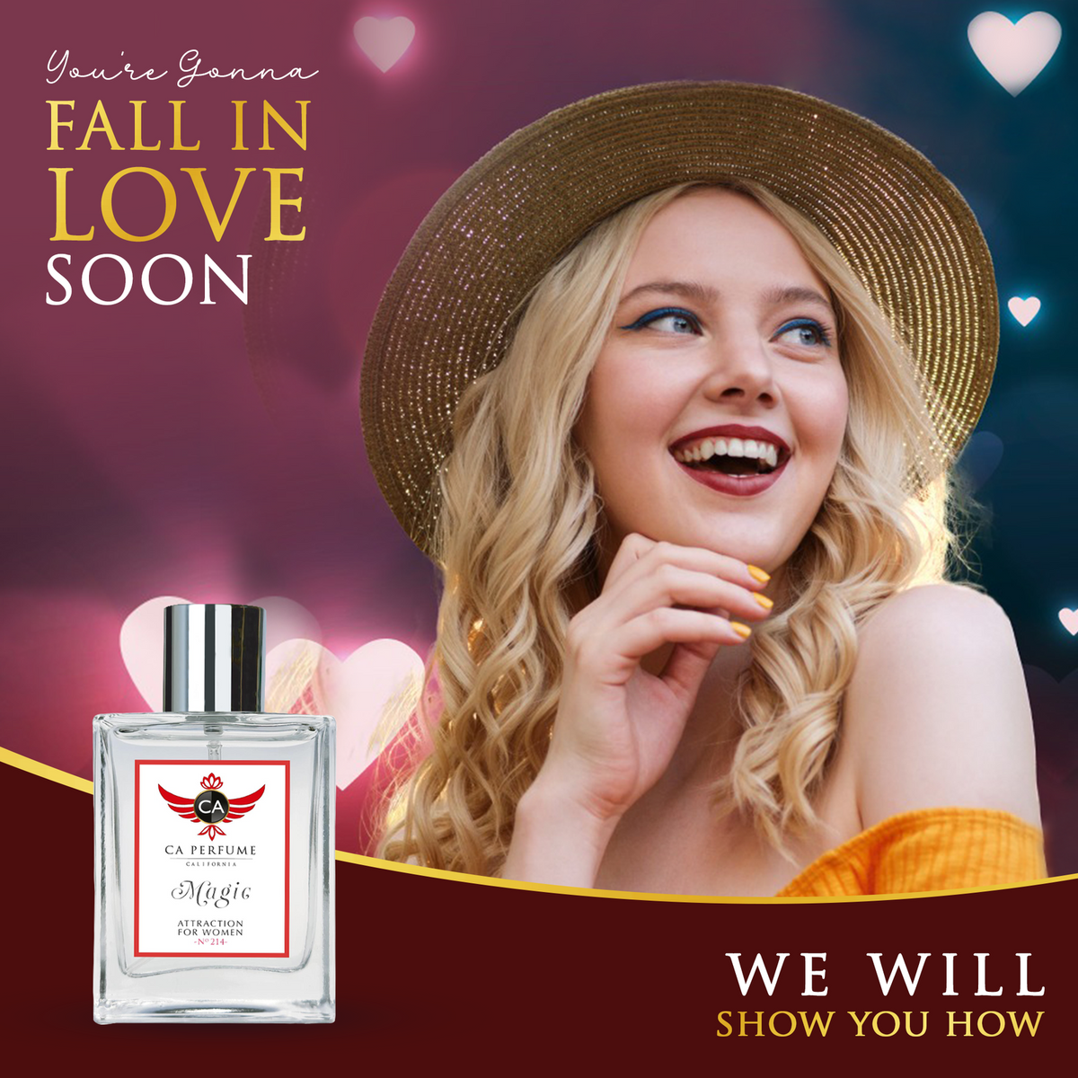 Magic Attraction For Men The Original Pheromone Perfume for Men