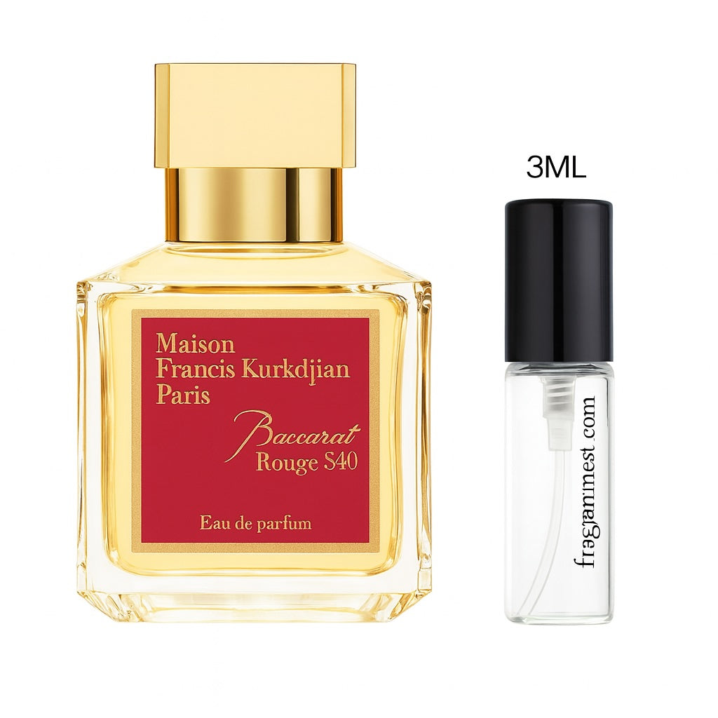 Maison Francis Kurkdjian Baccarat Rouge 540 Eau De Parfum Travel Spray | Sample Fragrant Nest 3mL Glass Spray (45 Sprays)