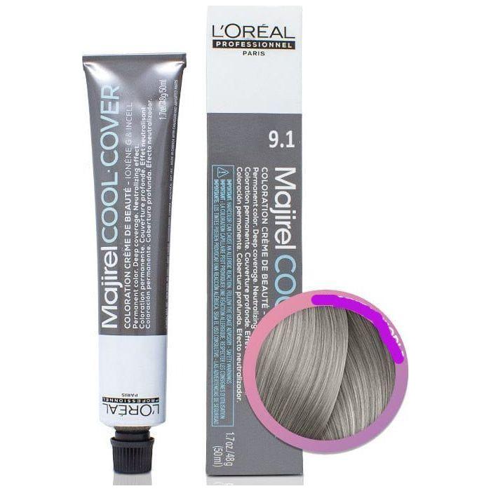 L'Oréal Professionnel Majirel Coloración en Crema Permanente 9.1 9B