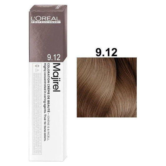 L'Oreal Professionnel Majirel Permanent Creme Color 9.12 Hair Color Pasteur Pharmacy