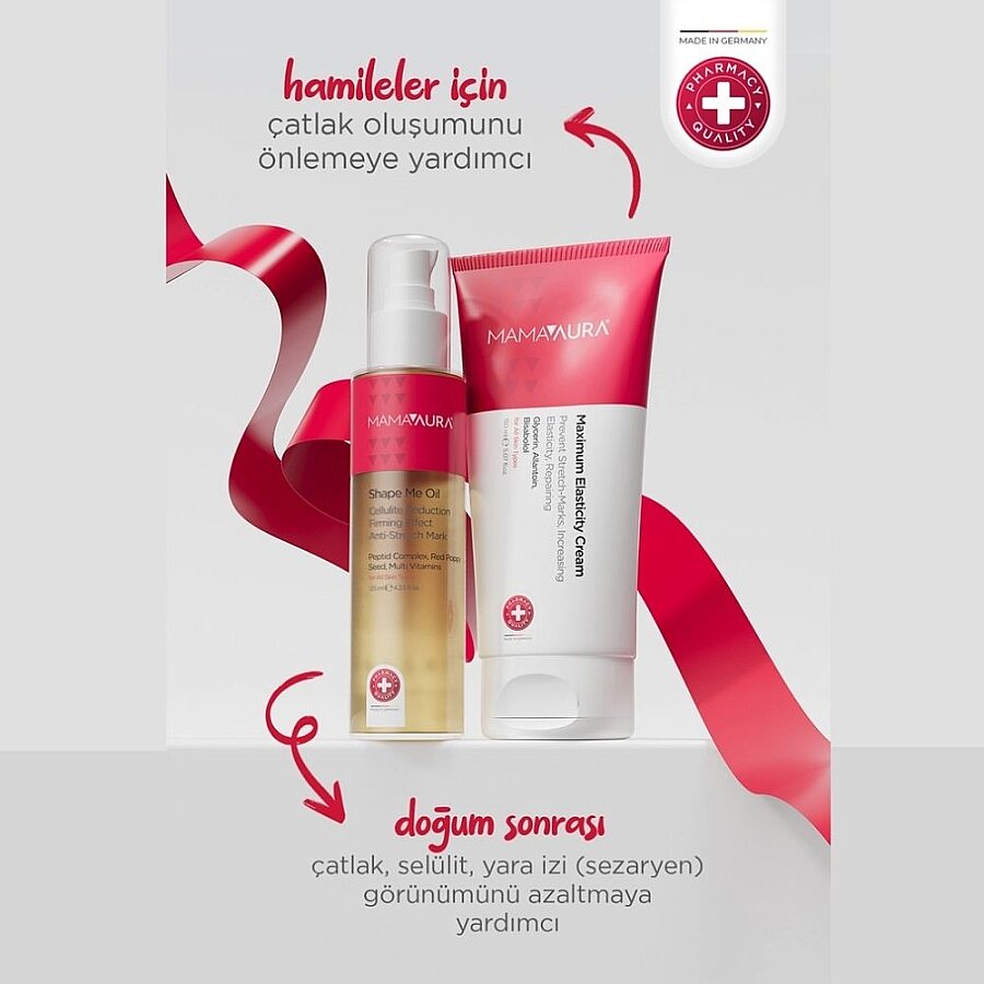 Mamaaura Stretch Mark & Cellulite Body Oil 125 ml