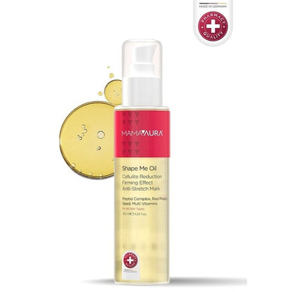 Huile corporelle anti-vergetures et anti-cellulite Mamaaura 125 ml
