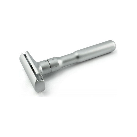Merkur Futur Adjustable Safety Razor Gift Tin & Blades - Satin Safety Razor Pasteur Pharmacy