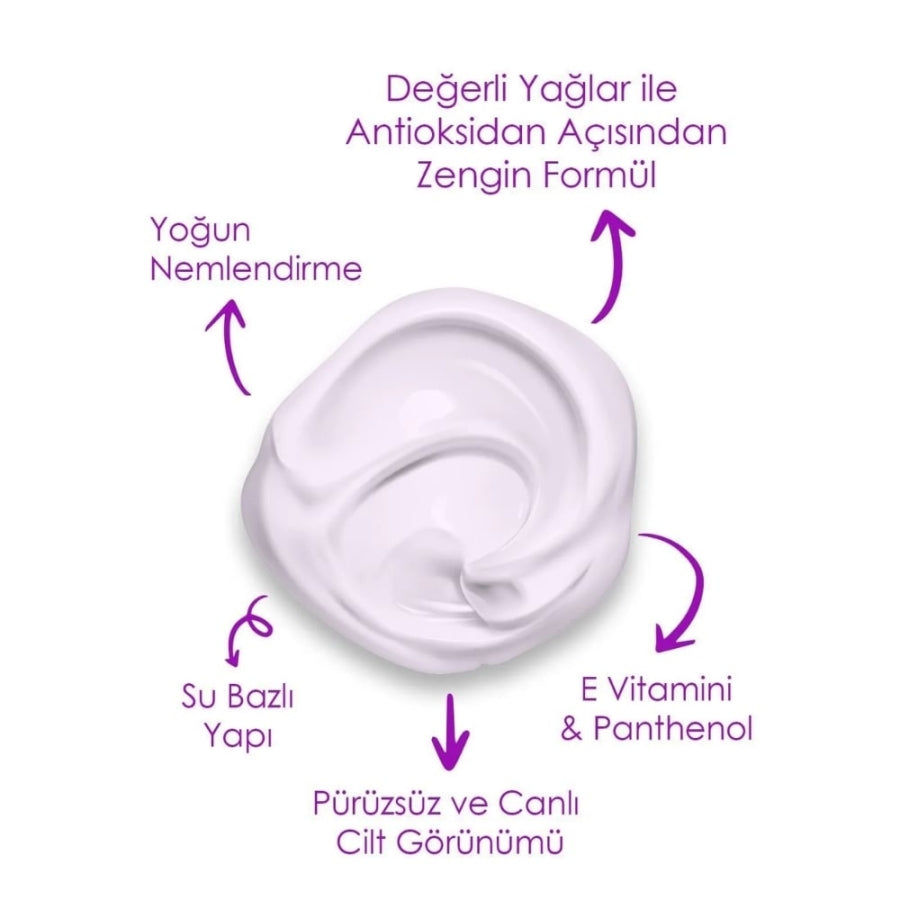 Crema hidratante corporal Mara de arándanos y maracuyá 250 ml