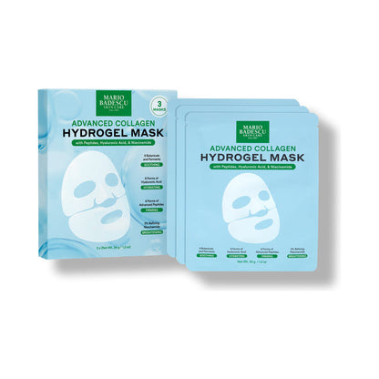 Masques hydrogel au collagène avancé Mario Badescu, lot de 3