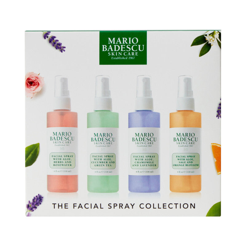 Mario Badescu The Facial Spray Collection Hydrating Mist Set 4 Pieces