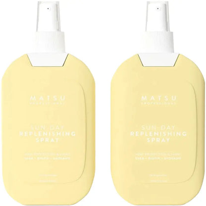 Coffret Spray thermo-protecteur Matsu Sun Day Replenish 2x250ml