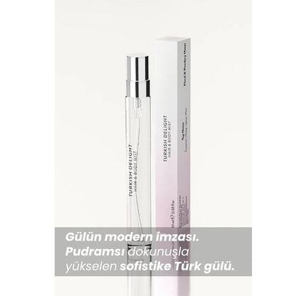 Brume parfumée pour les cheveux et le corps Matsu Turkish Delight, parfum floral sucré, 10 ml
