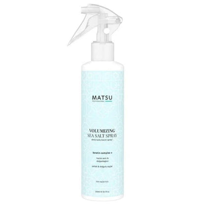 Spray de sal marina profesional Matsu para volumen y textura 250ml