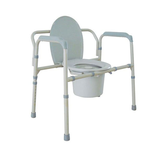 Heavy-Duty Bariatric Commode Chair – Extra Large, 650 lb Weight Capacity Mobility & Accessibility Pasteur Pharmacy