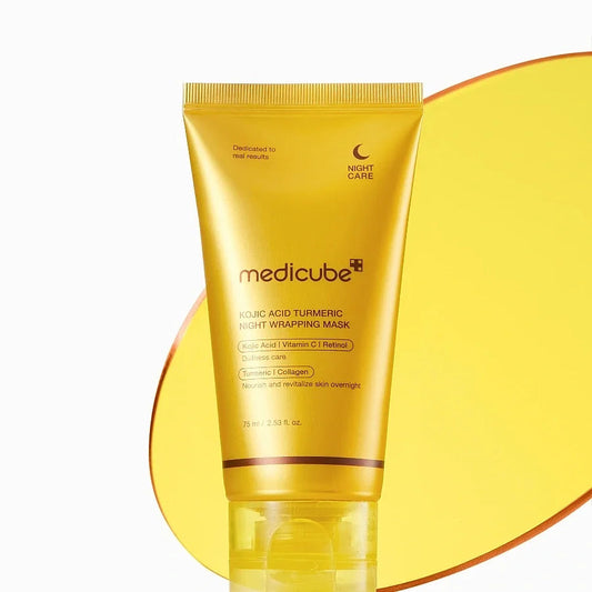 Medicube Kojic Acid Turmeric Night Wrapping Mask for Brightening 75 ml