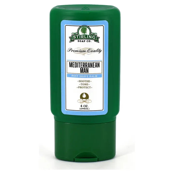 Stirling Soap Co. Mediterranean Shaving Collection Shaving Set Pasteur Pharmacy Post Shave Balm 4oz