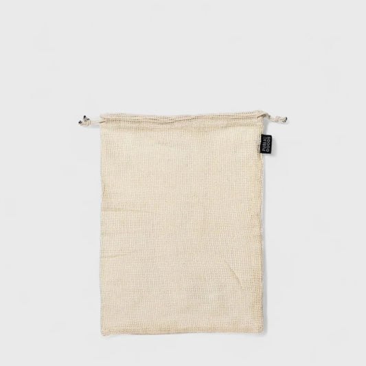 Organic Reusable Mesh Grocery Bag (2 ct) Household Public Goods
