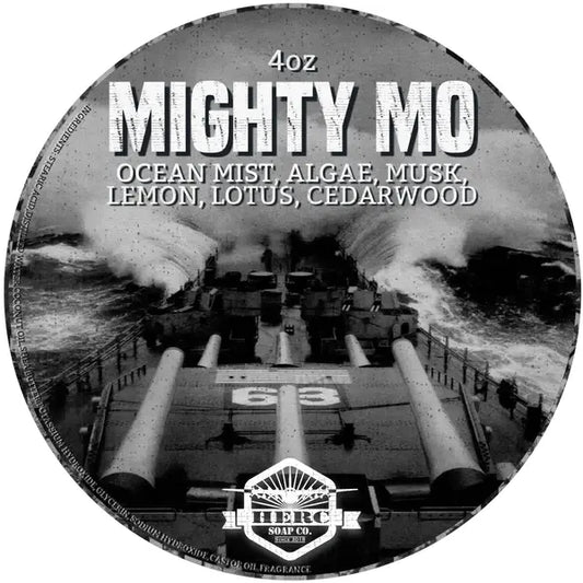 Herc Soap Co. Mighty Mo Shaving Collection Shaving Set Pasteur Pharmacy Shaving Soap 4 Oz