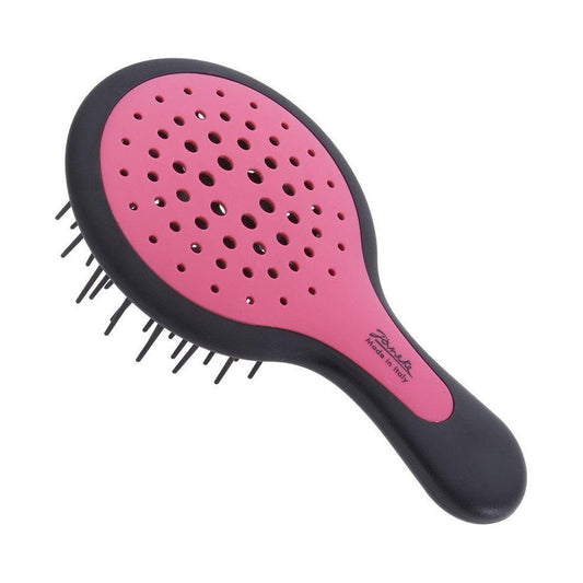 Janeke Mini SuperBrush Black and Pink - Model No. 71SP220 NER RSA Hair Brush Pasteur Pharmacy