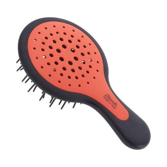 Janeke Mini SuperBrush Black and Red - Model No. 71SP220NER PFL Hair Brush Pasteur Pharmacy
