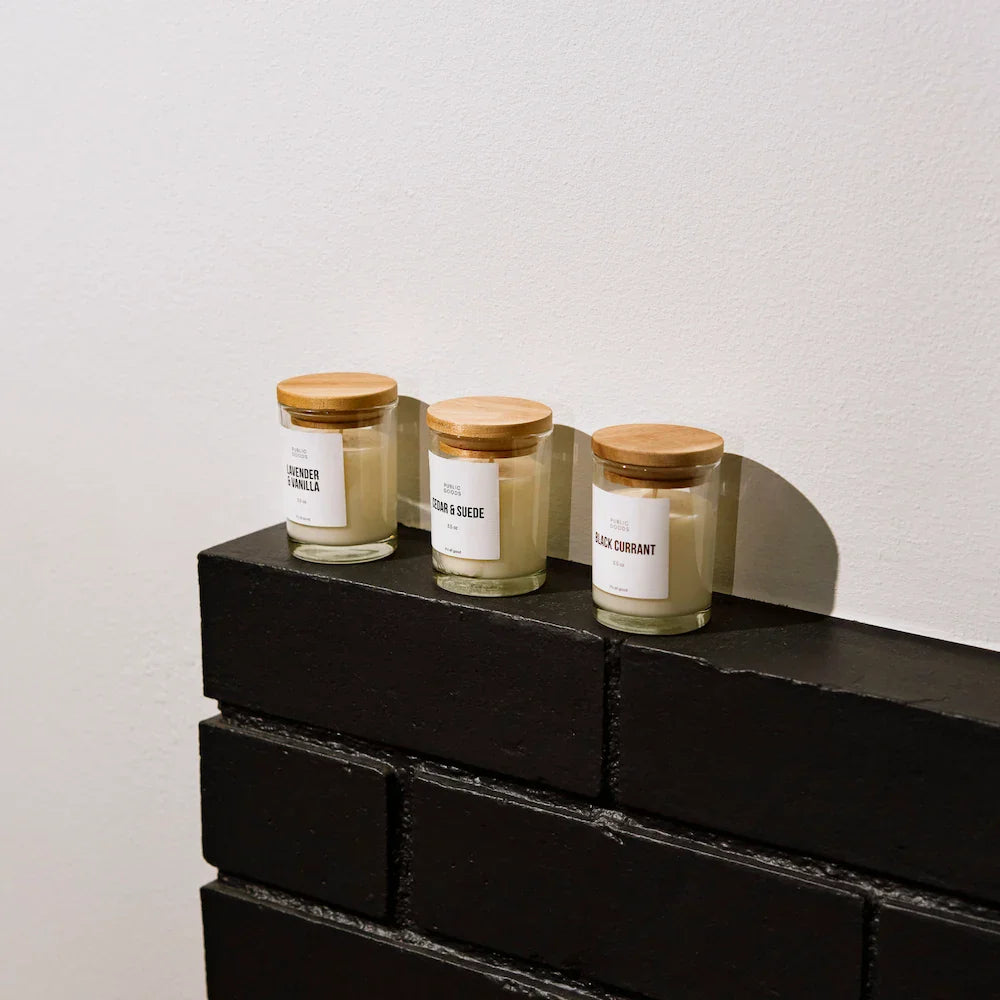 Black Currant Soy Candle Household Public Goods