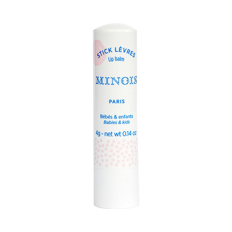 Baume à lèvres hydratant en stick pour enfants Minois Paris 4 g