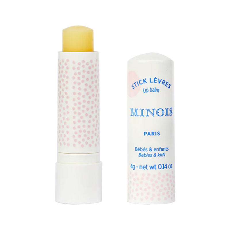 Baume à lèvres hydratant en stick pour enfants Minois Paris 4 g