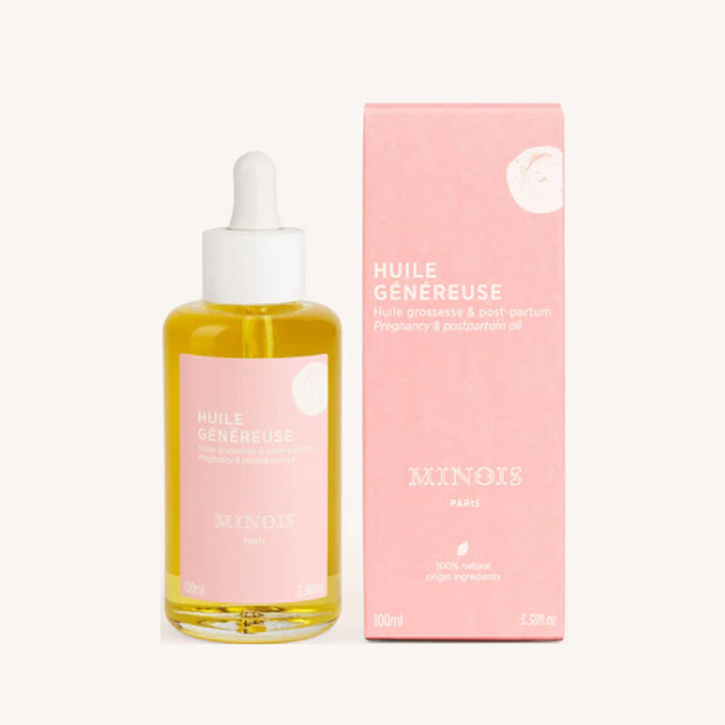 Huile de soin corps Minois Paris complexe nourrissant Oméga 100 ml