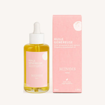Huile de soin corps Minois Paris complexe nourrissant Oméga 100 ml